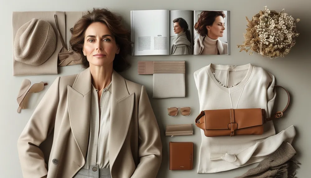 Styling flat lay