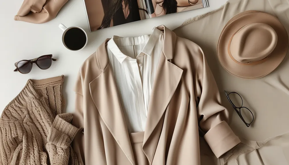 Styling flat lay
